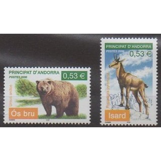 Acheter cette série de timbres d'Andorre français de l'année 2006 (No 620/621).