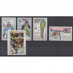 Congo (République du) - 1980 - No PA264/PA268 - Sports divers