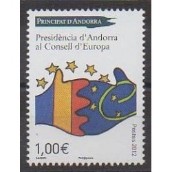 French Andorra - 2012 - Nb 731 - Europe