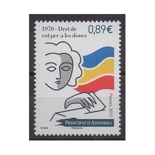 Acheter ce timbre d'Andorre français de l'année 2012 (No 730).