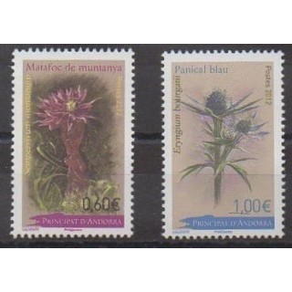 Acheter cette série de timbres d'Andorre français de l'année 2012 (No 728/729).