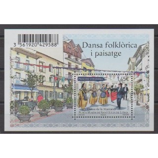 Buy this souvenir sheet  of French Andorra of the year 2012 (Nb F727).