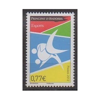 Buy this stamp of French Andorra of the year 2012 (Nb 726).