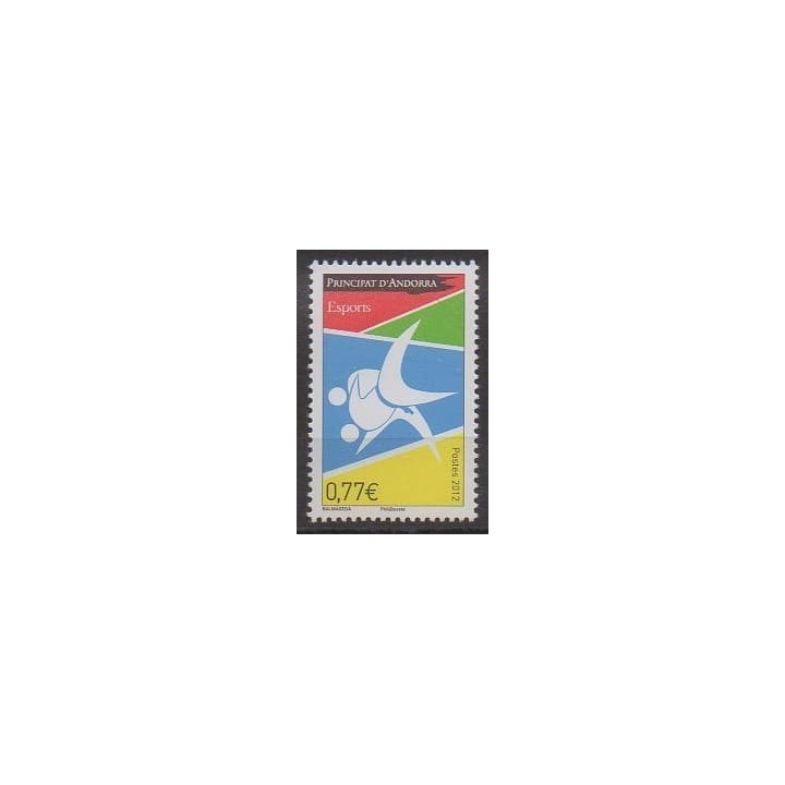 Acheter ce timbre d'Andorre français de l'année 2012 (No 726).