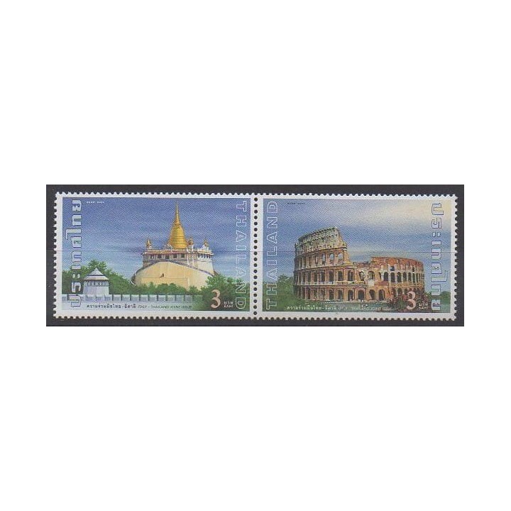 Buy this set of stamps of Thailand of the year 2004 (Nb 2106/2107).