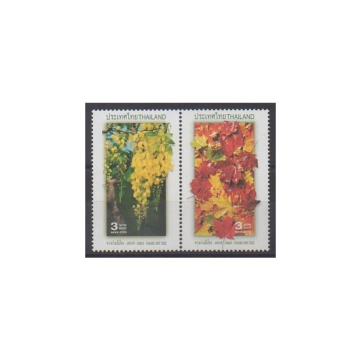 Acheter cette série de timbres de Thaïlande de l'année 2003 (No 2071/2072).