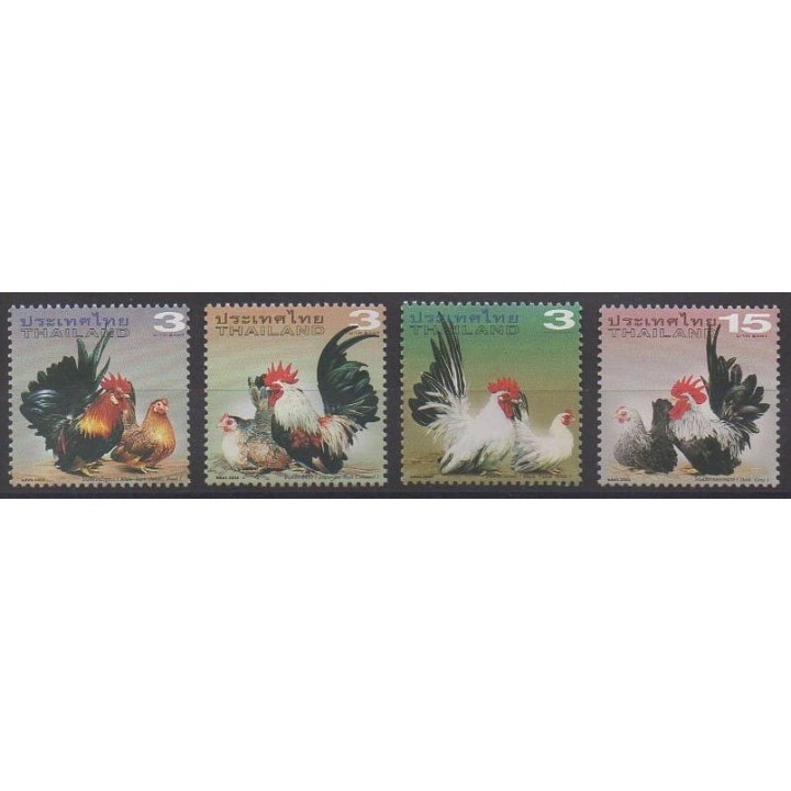 Buy this set of stamps of Thailand of the year 2003 (Nb 2056/2059).