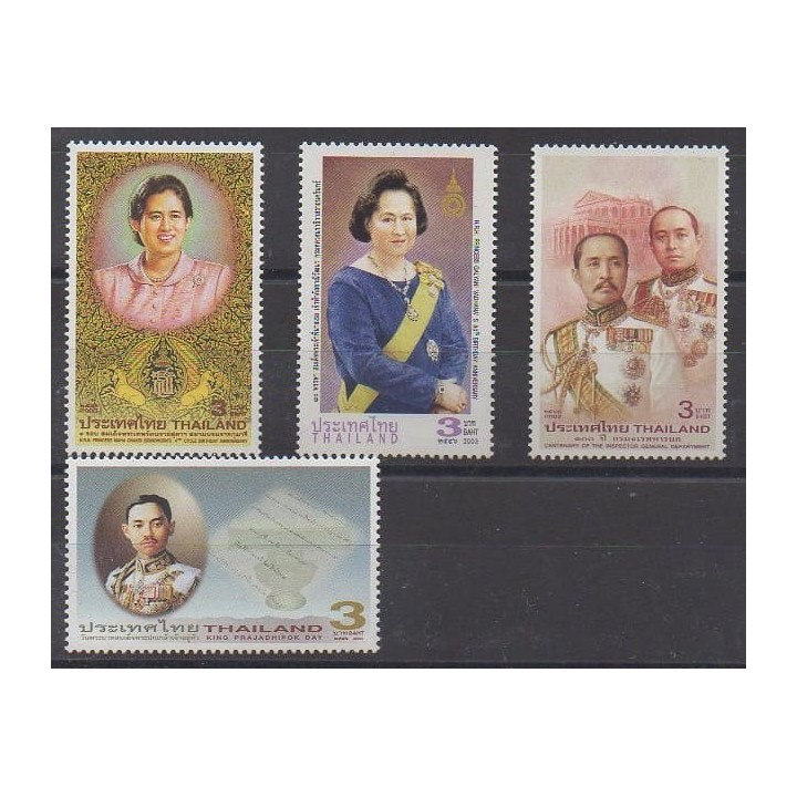 Buy this set of stamps of Thailand of the year 2003 (Nb 2052/2055).