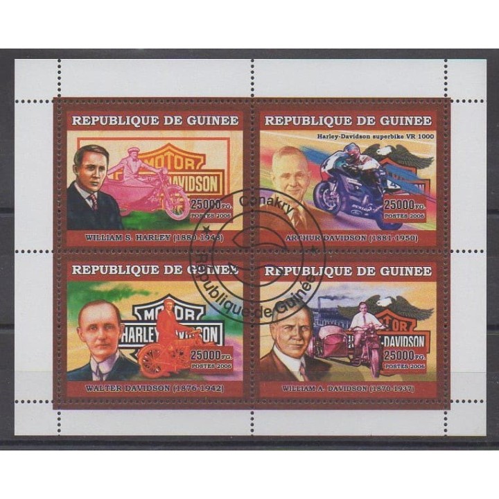 Acheter cette série de timbres de Guinée de l'année 2006 (No 2811/2814). - Oblitéré