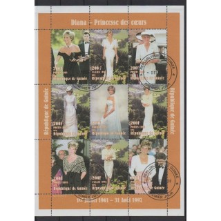 Buy this set of stamps of Guinea of the year 1998 (Nb 1153/1161). - Used