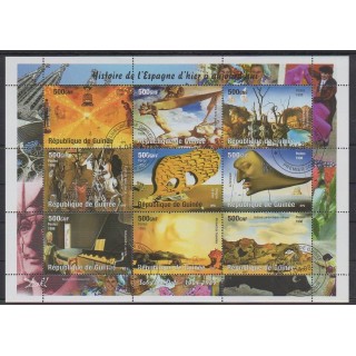 Acheter cette série de timbres de Guinée de l'année 1998 (No 1482/1490). - Oblitéré