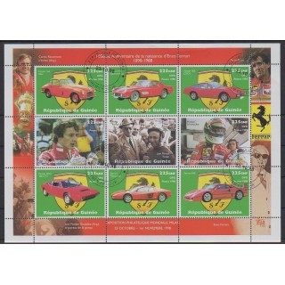 Acheter cette série de timbres de Guinée de l'année 1998 (No 1342/1350). - Oblitéré