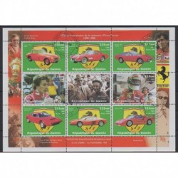 Guinea - 1998 - Nb 1342/1350 - Cars - Celebrities - Used