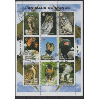 Acheter ces timbres de Guinée de l'année 1998 (No 1213/1221). - Oblitéré