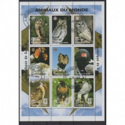 Guinée - 1998 - No 1213/1221 - Oiseaux - Oblitérés