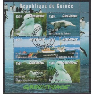 Acheter cette série de timbres de Guinée de l'année 1998 (No 1207/1212). - Oblitéré