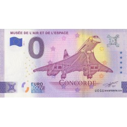 Euro banknote memory - 93 - Musée de l'air et de l'espace - Concorde - 2024-4