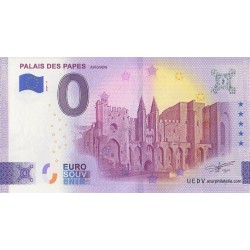 Euro banknote memory - 84 - Palais des Papes - 2024-11