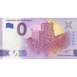 Euro banknote memory - 11 - Château de Quéribus - 2024-2