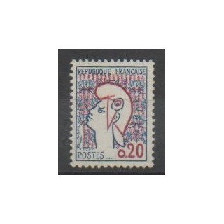 Timbre - France - Variétés - 1961 - No 1282a