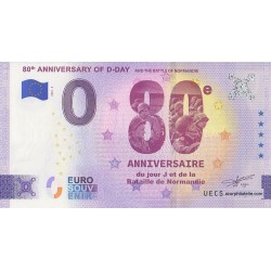 Euro banknote memory - 14 - 80th anniversary of D-Day - 2024-8