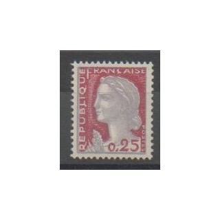 stamp - France - Varieties - 1960 - Nb 1263a