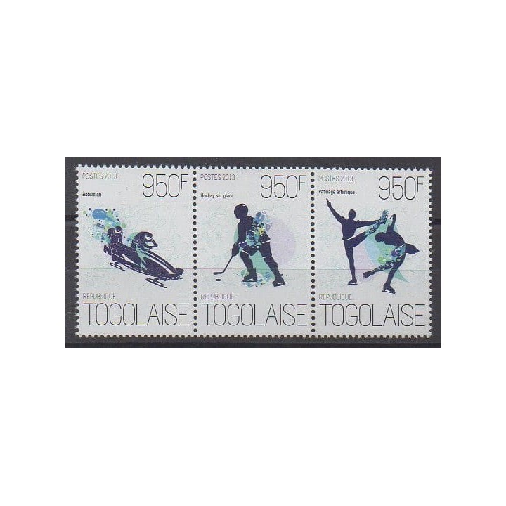 Buy this set of stamps of Togo of the year 2013 (Nb 3457/3459).