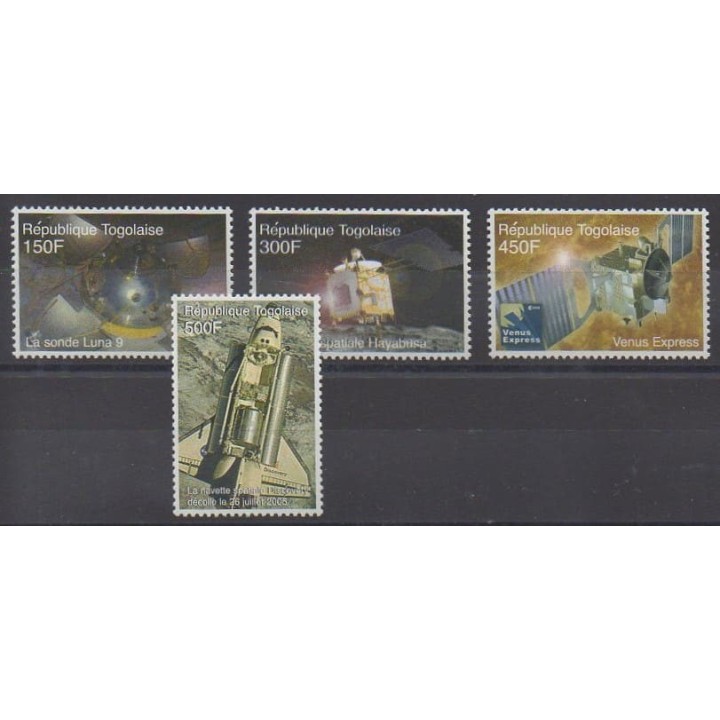 Acheter cette série de timbres du Togo de l'année 2006 (No 2001/2004).