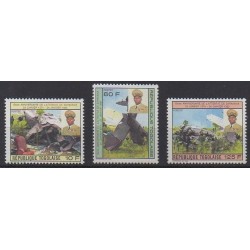 Togo - 1988 - Nb 1235A/1235C - Various Historics Themes