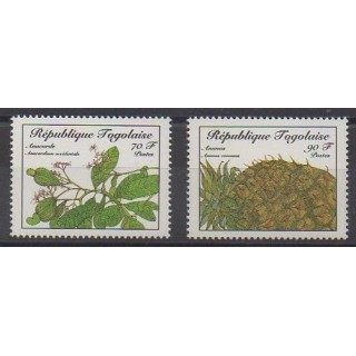 Buy this set of stamps of Togo of the year 1986 (Nb 1194/1195).