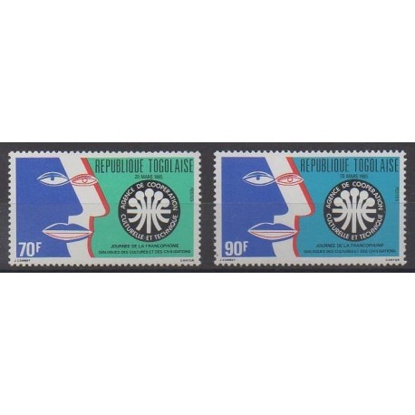 Togo - 1985 - Nb 1170/1171