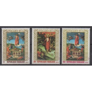 Buy this set of stamps of Togo of the year 1971 (Nb 703/705).