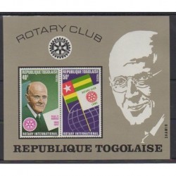 Togo - 1972 - No BF65 - Rotary ou Lions club