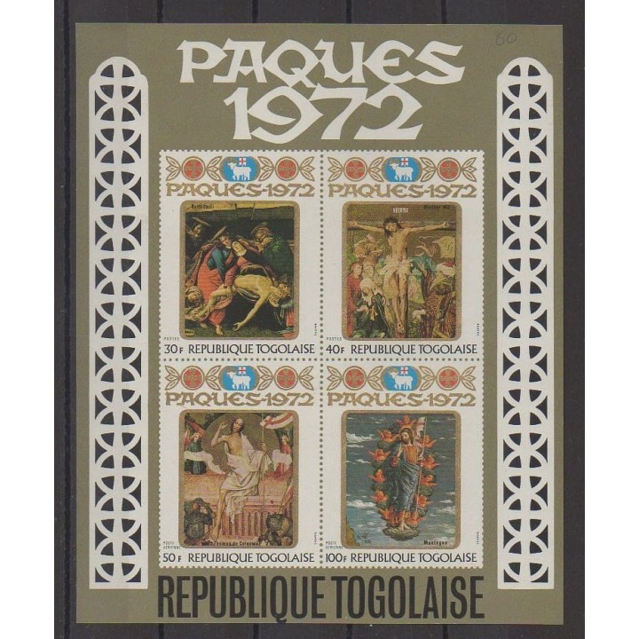 Buy this souvenir sheet  of Togo of the year 1972 (Nb BF60).