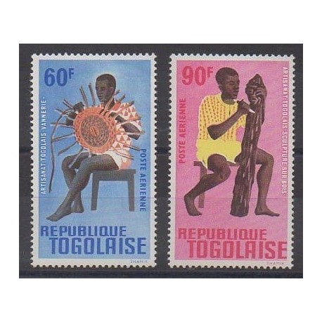 Togo - 1966 - No PA57/PA58 - Artisanat ou métiers