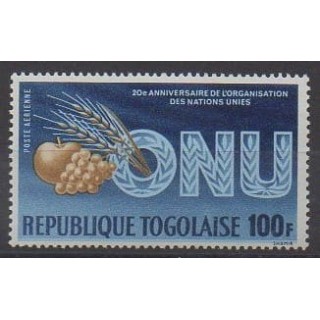 Acheter ce timbre du Togo de l'année 1965 (No PA50).