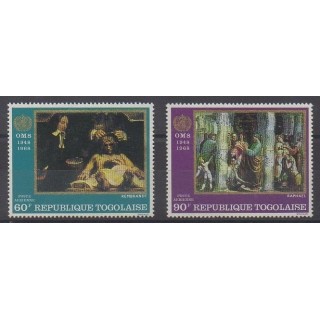 Buy these stamps of Togo of the year 1968 (Nb PA95/PA96).