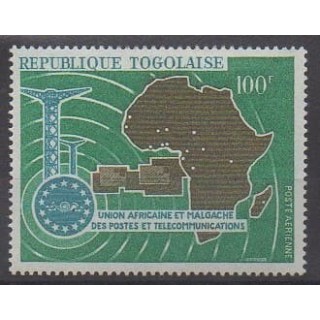 Acheter ce timbre du Togo de l'année 1967 (No PA83).