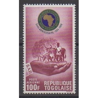 Buy this stamp of Togo of the year 1969 (Nb PA112).