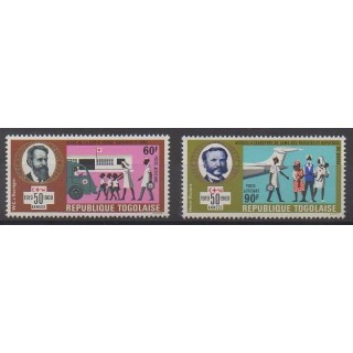 Buy these stamps of Togo of the year 1969 (Nb PA115/PA116).