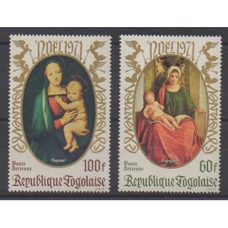 Buy these stamps of Togo of the year 1971 (Nb PA171/PA172).