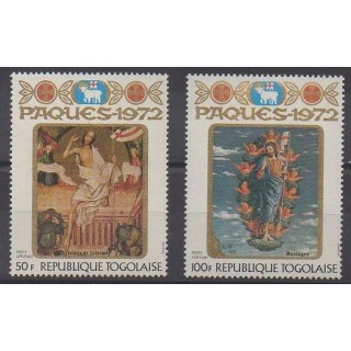 Buy these stamps of Togo of the year 1972 (Nb PA174/PA175).