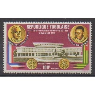 Acheter ce timbre du Togo de l'année 1972 (No PA191).