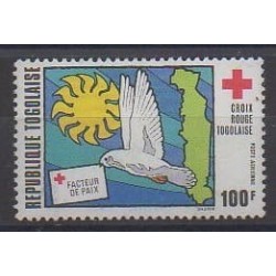 Togo - 1973 - Nb PA202 - Health or Red cross