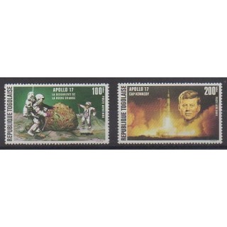 Acheter ces timbres du Togo de l'année 1973 (No PA198/PA199).