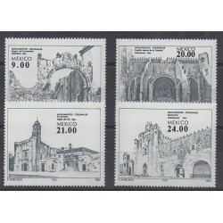 Mexique - 1983 - No 1033/1036 - Monuments