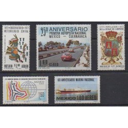 Mexico - 1977 - Nb PA431/PA435