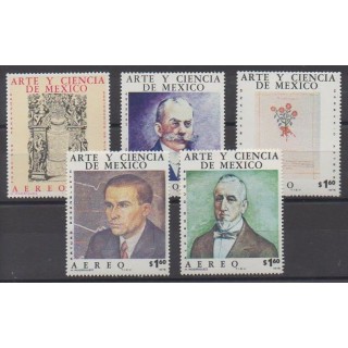 Acheter ces timbres du Mexique de l'année 1975 (No PA400/PA404).