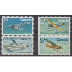 Canada - 1982 - Nb 814/817 - Planes