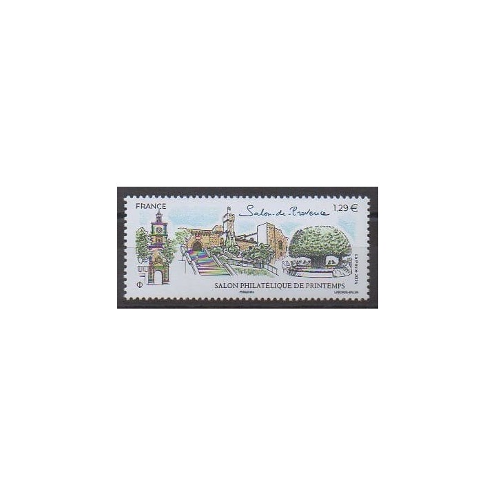 Buy this stamp of France of the year 2024 (Salon philatélique de printemps).